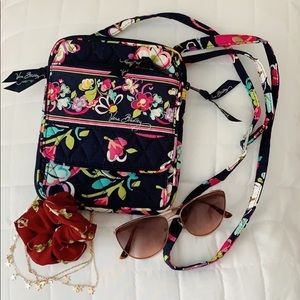 vera bradley ribbons crossbody bag